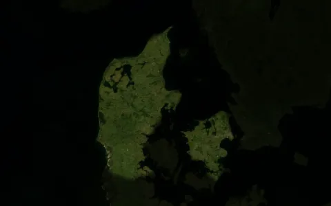 Map of Denmark