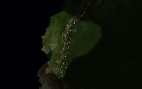 Map of Ecuador