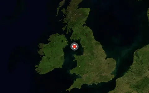 Map of Isle of Man