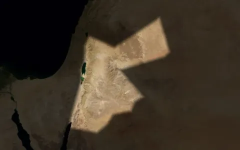 Map of Jordan