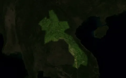 Map of Laos