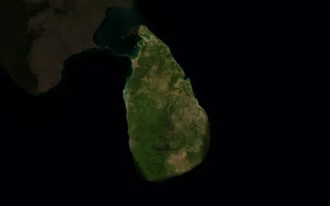 Map of Sri Lanka