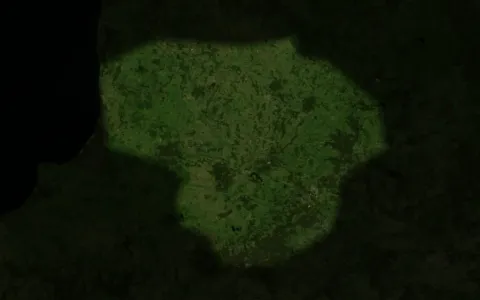 Map of Lithuania