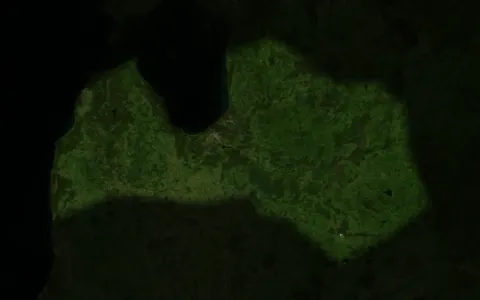 Map of Latvia