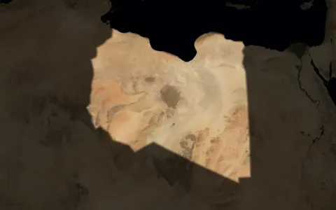Map of Libya