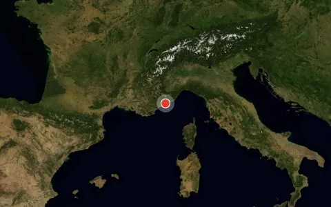 Map of Monaco