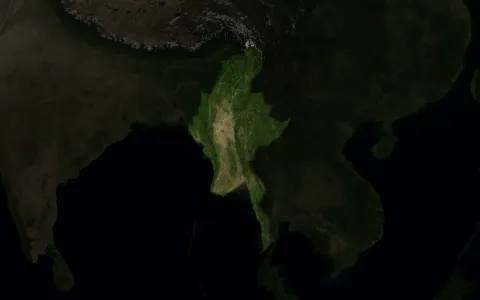 Map of Myanmar