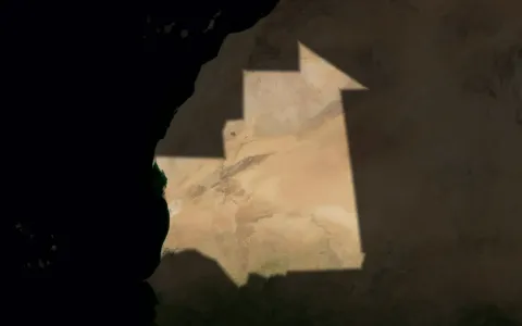 Map of Mauritania