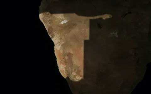 Map of Namibia