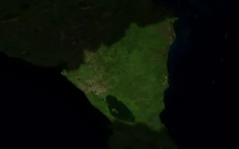 Map of Nicaragua