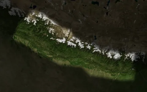 Map of Nepal