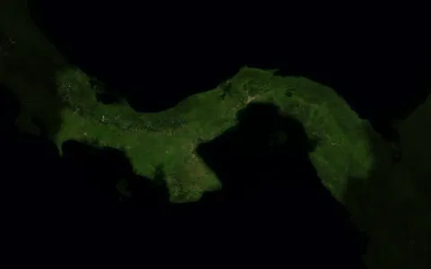 Map of Panama