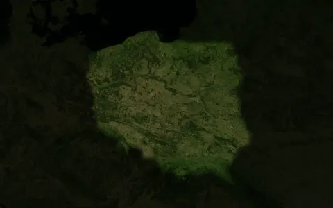 Map of Poland