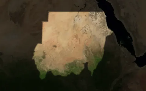 Map of Sudan