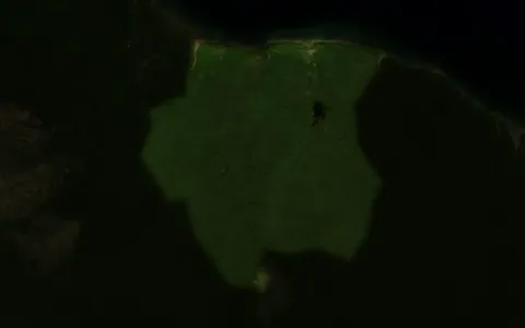 Map of Suriname