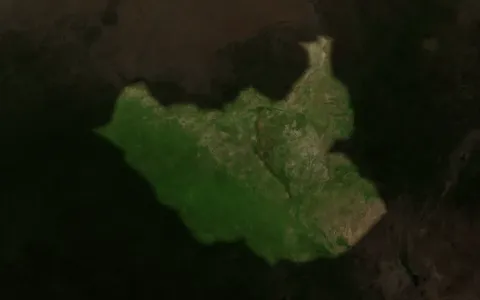 Map of South Sudan