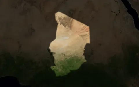 Map of Chad