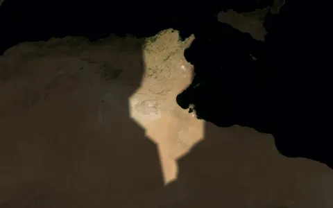 Map of Tunisia