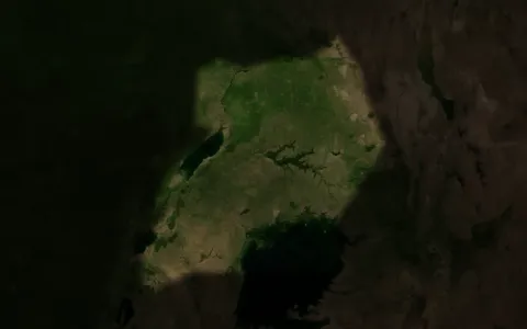 Map of Uganda