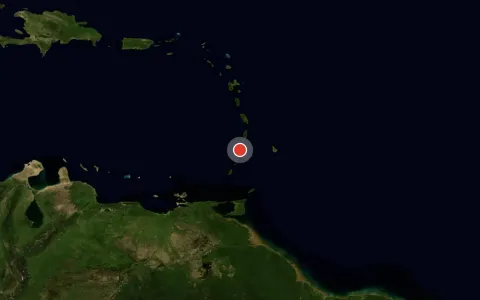 Map of Saint Vincent and the Grenadines