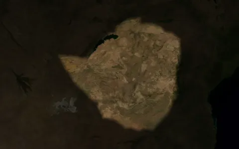 Map of Zimbabwe
