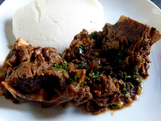 Slowcooked Mabhonzo (Beef Bones)