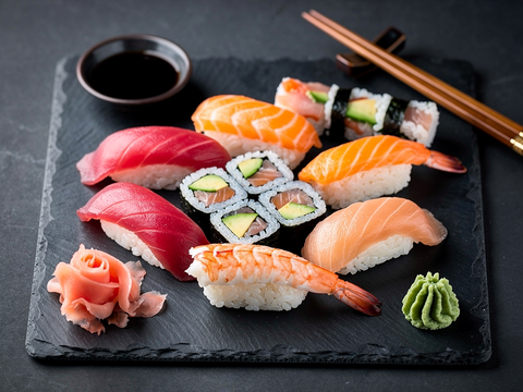 Japanese Sushi Cuisine