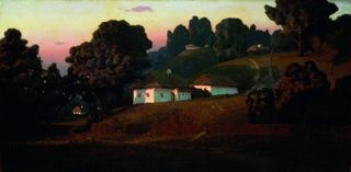 Evening in Ukraine by Arkhip Kuindzhi