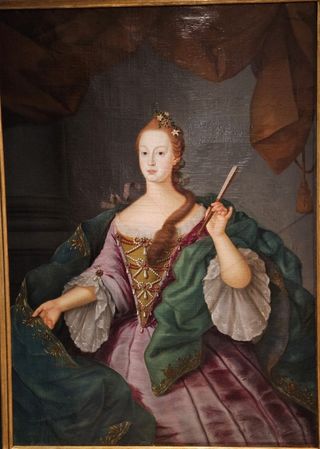 Portrait of Infanta Maria Doroteia of Portugal by Vieira Lusitano