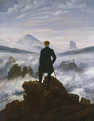 Wanderer above the Sea of Fog by Caspar David Friedrich