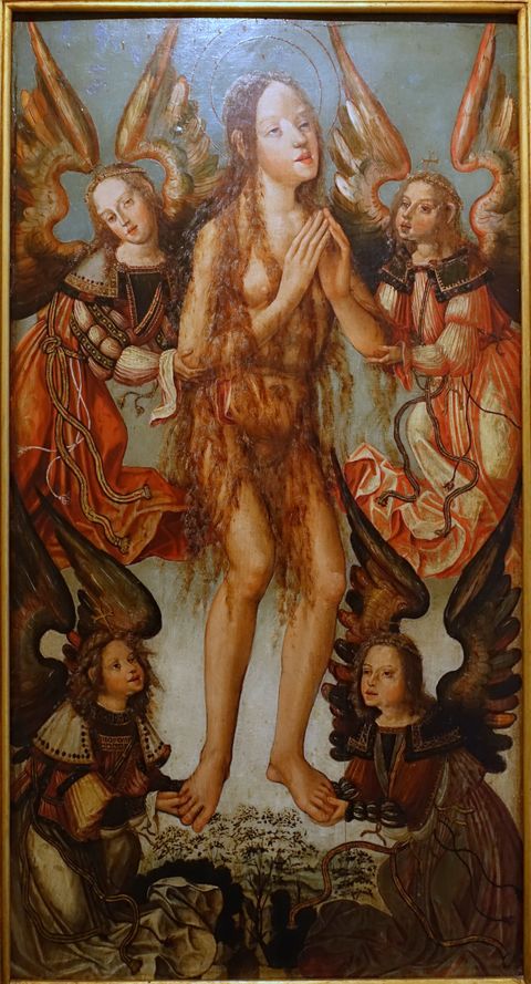 Assumption of Mary Magdalene by Manuel Vicente by Manuel Vicente