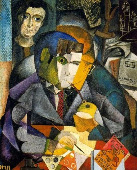 Portrait of Ramón Gómez de la Serna by Diego Rivera
