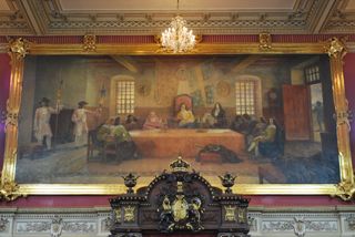 Le Conseil souverain by Charles Huot