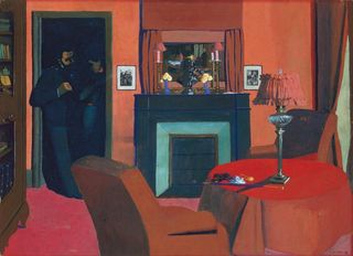 The Red Room by Félix Vallotton
