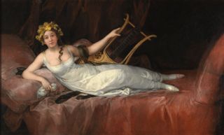 Portrait of the Marchioness of Santa Cruz by Francisco Goya