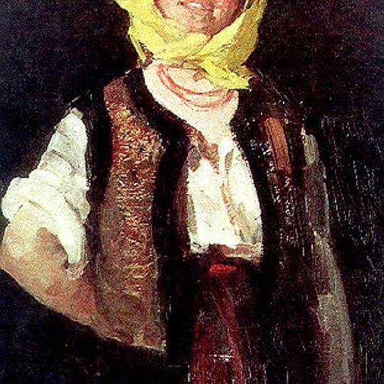 Cheerful peasant by Nicolae Grigorescu