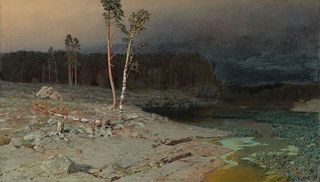 On the Island of Valaam by Arkhip Kuindzhi