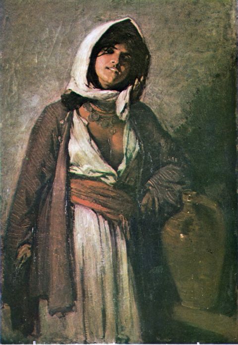 Ghergani Gypsy by Nicolae Grigorescu
