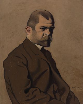 Portrait of Ambroise Vollard by Félix Vallotton