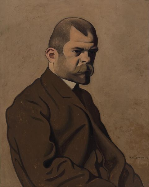 Portrait of Ambroise Vollard by Félix Vallotton