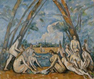 Les Grandes Baigneuses (The Large Bathers) by Paul Cézanne
