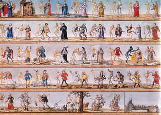 Danse Macabre of Basel by Emanuel Büchel