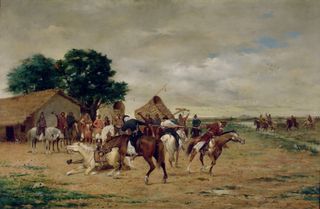 The Game of Pato by Ángel della Valle