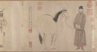 Grooms and Horses by Zhao Yong