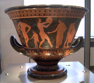 Red-figure pottery
