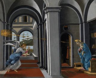 The Annunciation by Sandro Botticelli
