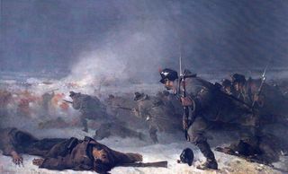 Smirdan attack by Nicolae Grigorescu