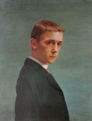 Self-portrait at 20 by Félix Vallotton