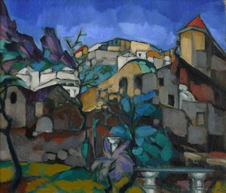 Capri Landscape by Konrad Mägi