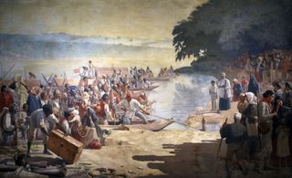 Monção departing by José Ferraz de Almeida Júnior